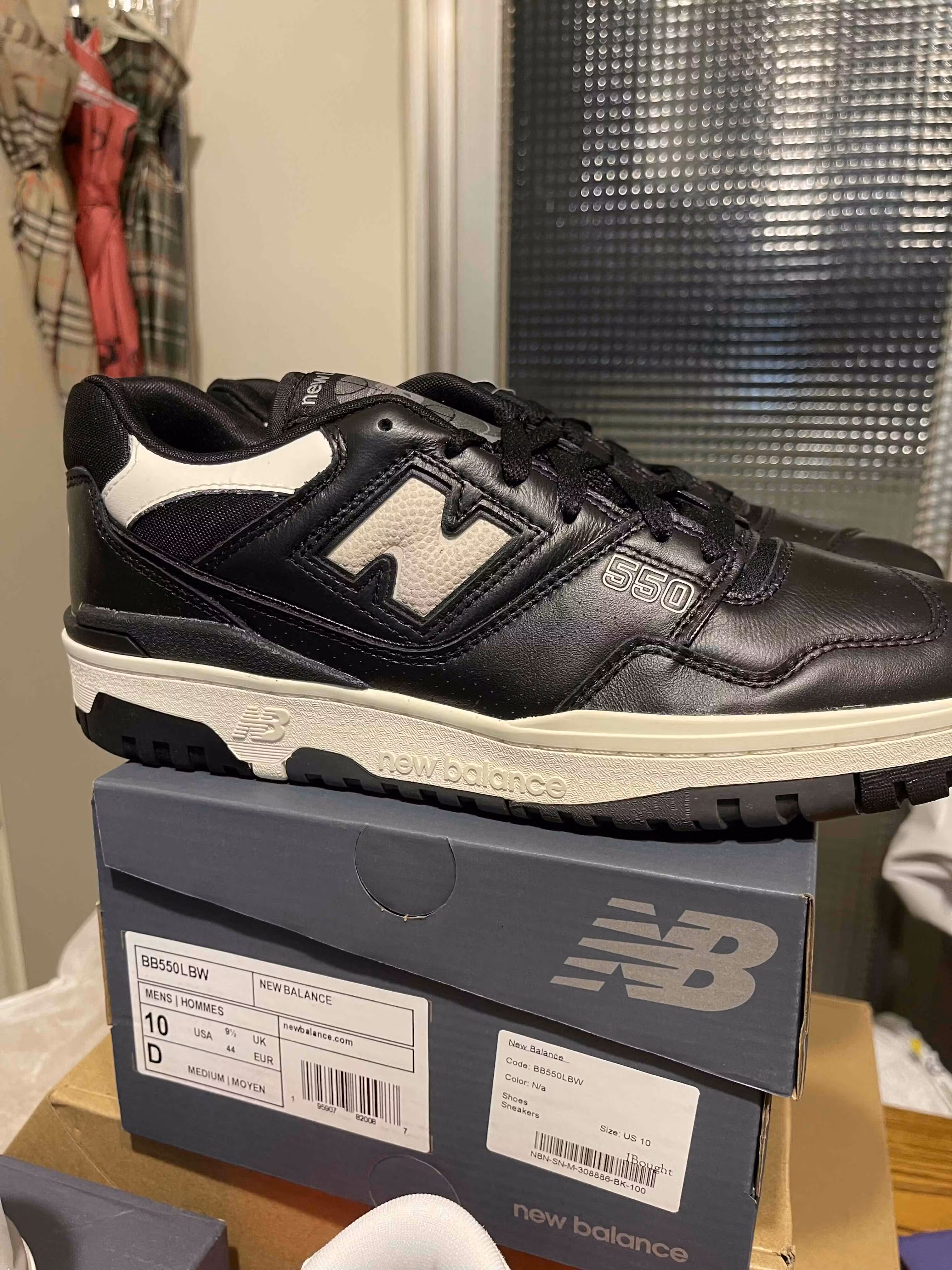 New Balance BB550 'Panda' BB550LBW New Balance BB550 'Panda' BB550LBW